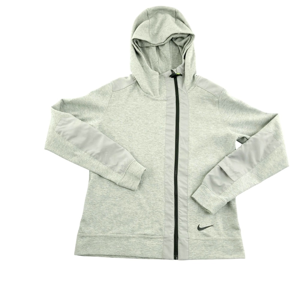 NikE Advance 15 Fleece Full-Zip Hoodie Womens M Activewear Fall Athletic Top